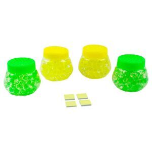 Smart Home Gel Beads Air Freshener Lemon Lime Citrus Scent, 4 Pack